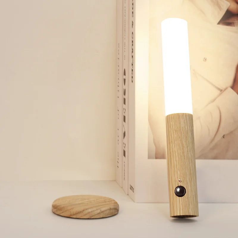 Magnetische Houten Sensorlamp