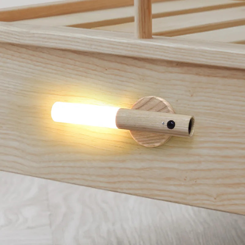 Magnetische Houten Sensorlamp